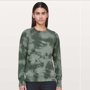 Lululemon Scuba Crew Shibori Sz 6